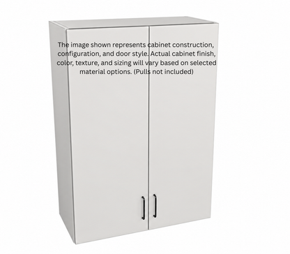 Stock Line 2-Door Wall Cabinet 42" Tall
