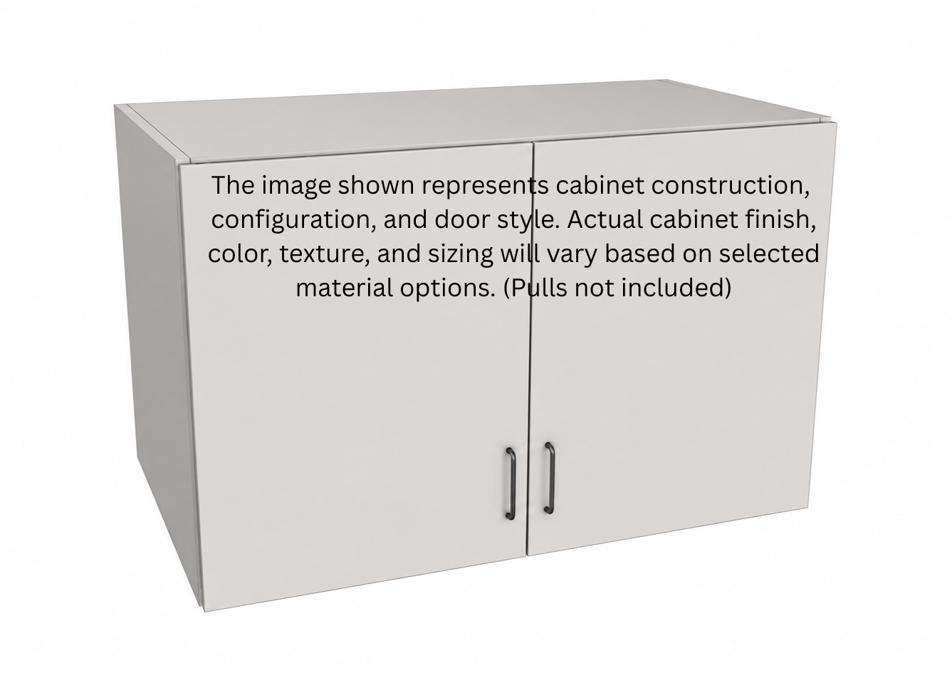 Stock Line 2-Door Wall Deep Cabinet 24" Tall