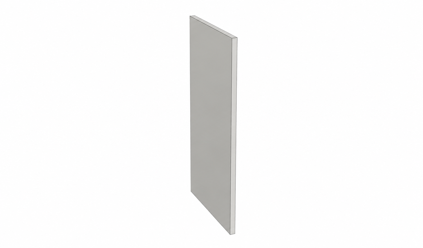 Stock Line - Wall End Panel